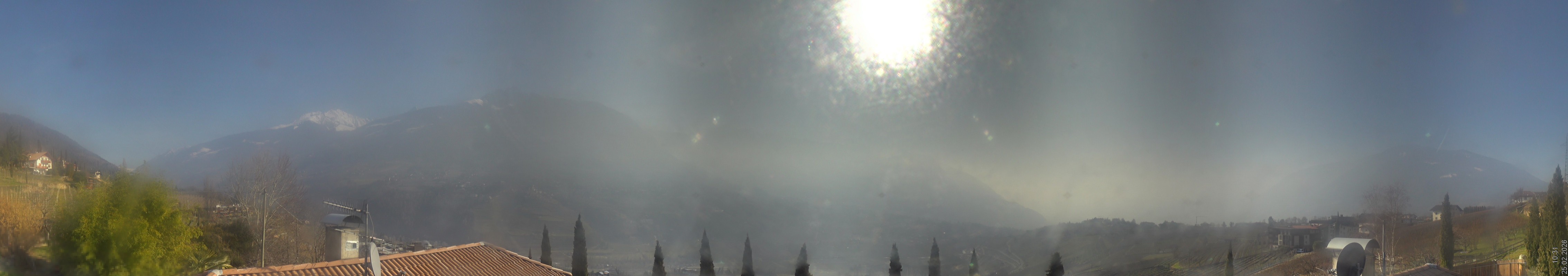 Archiv Foto Webcam Panorama Schenna