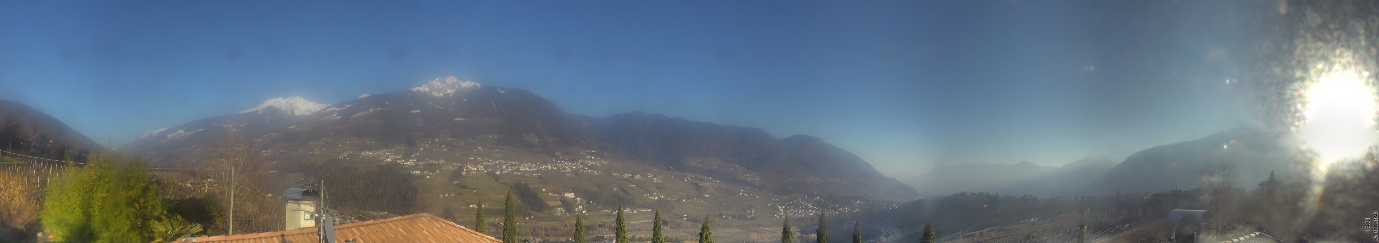 Archiv Foto Webcam Panorama Schenna