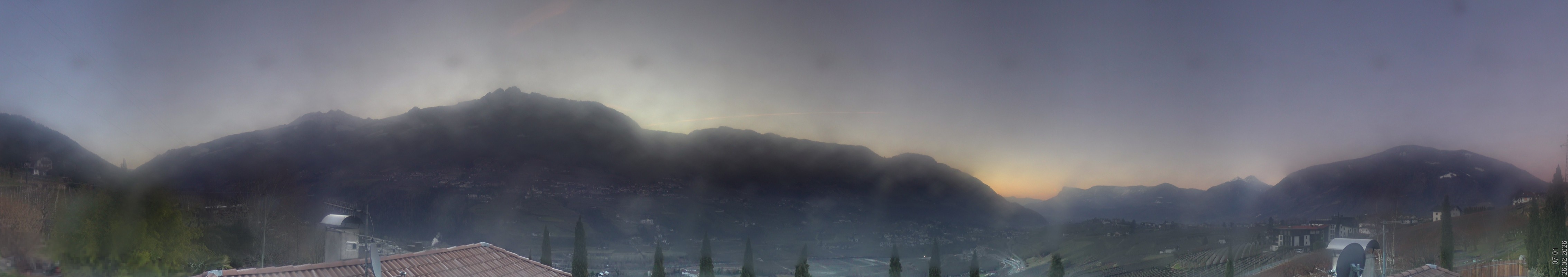 Archived image Webcam Schenna - South Tyrol