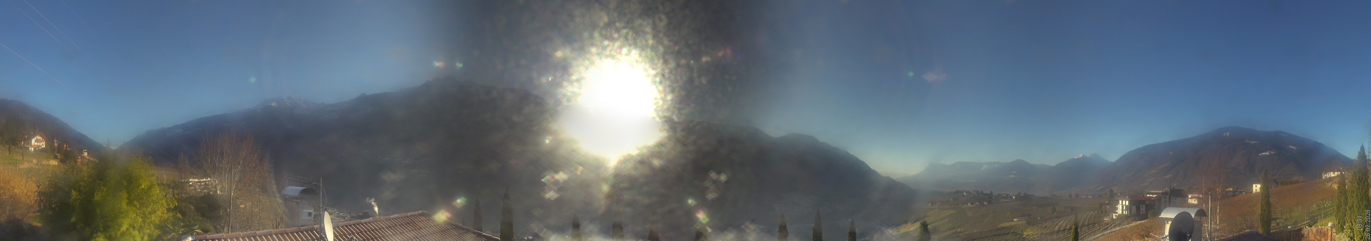 Archived image Webcam Schenna - South Tyrol