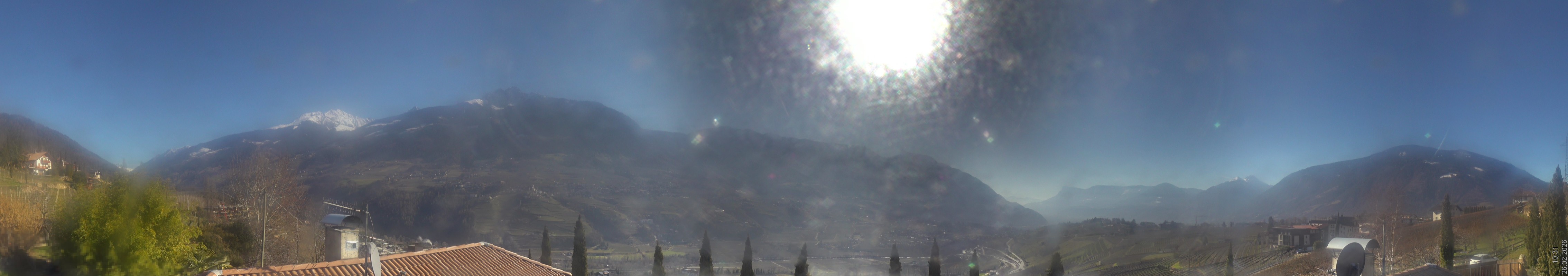 Archived image Webcam Schenna - South Tyrol