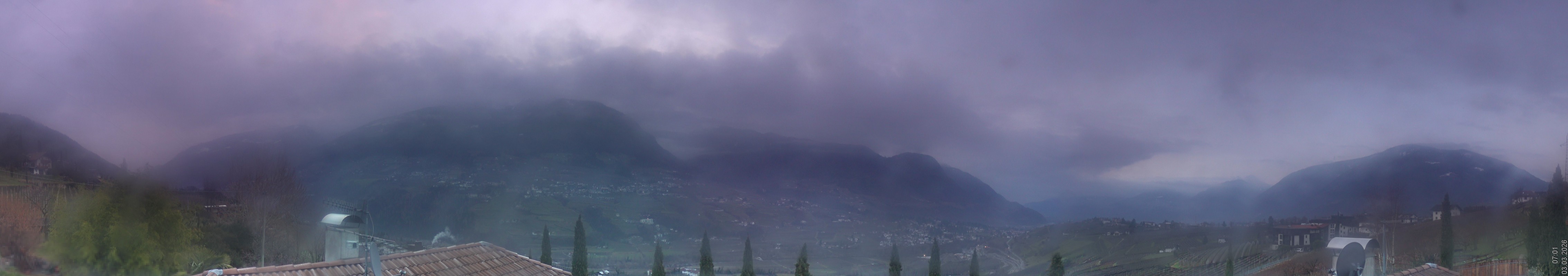 Archiv Foto Webcam Panorama Schenna