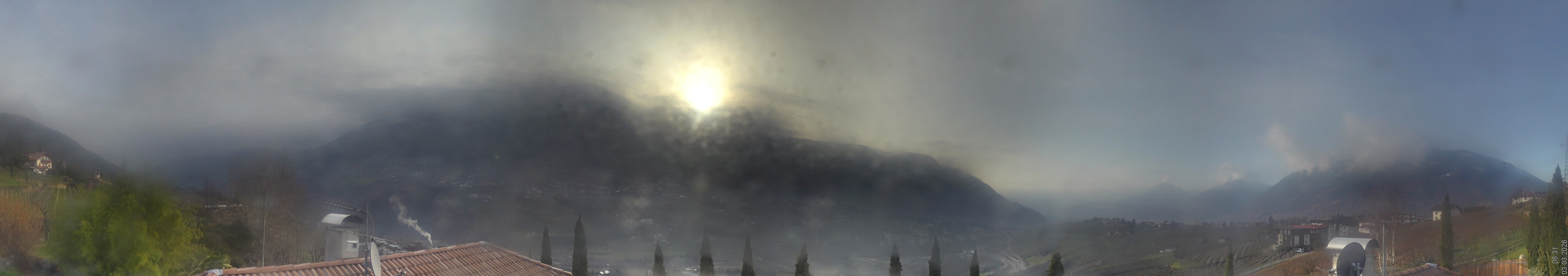 Archiv Foto Webcam Panorama Schenna