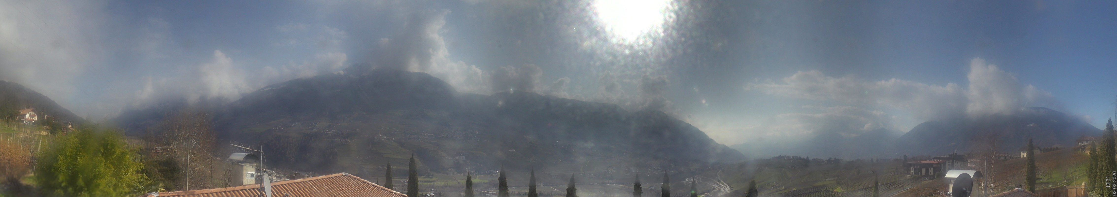 Archiv Foto Webcam Panorama Schenna