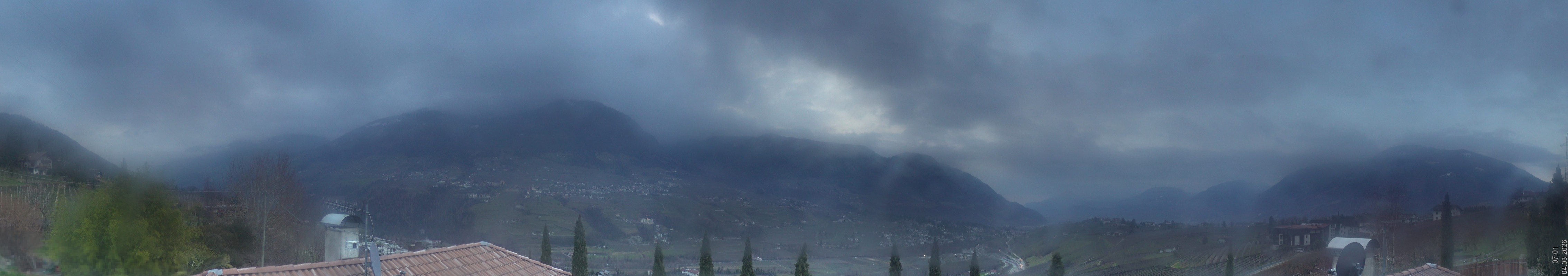 Archiv Foto Webcam Panorama Schenna