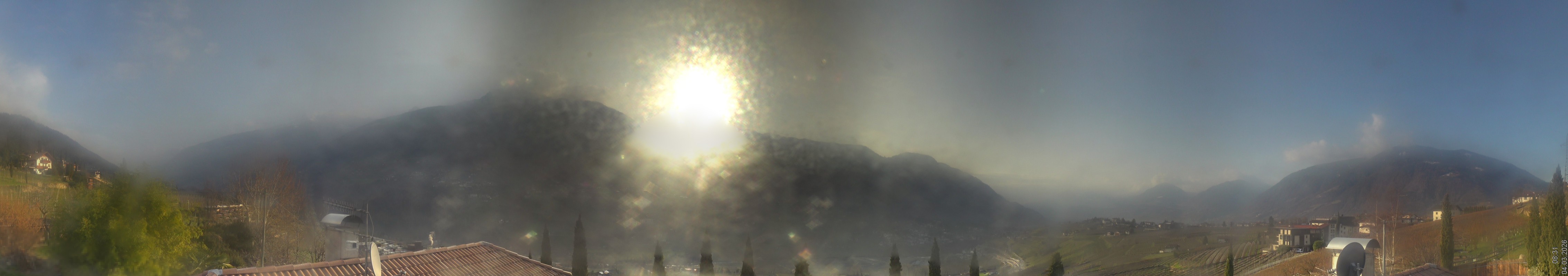 Archiv Foto Webcam Panorama Schenna