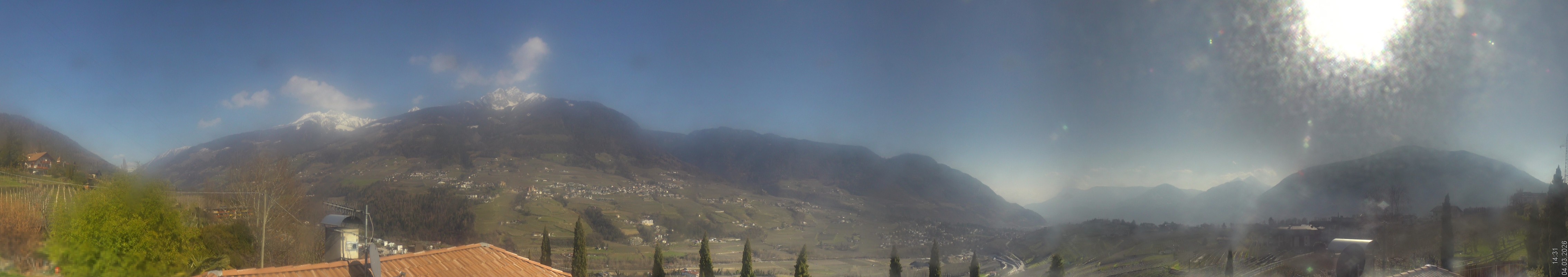 Archiv Foto Webcam Panorama Schenna
