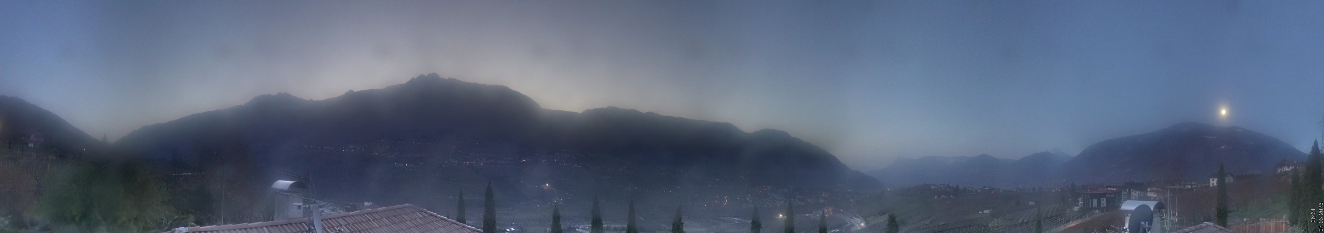 Archiv Foto Webcam Panorama Schenna