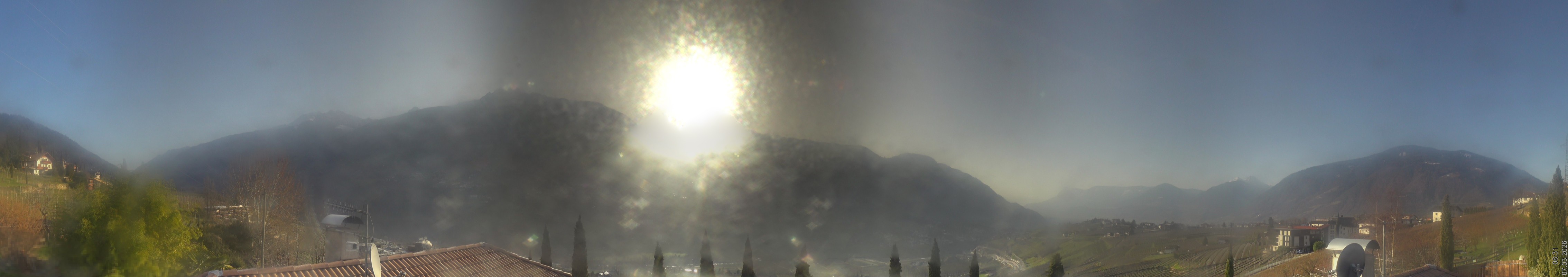 Archiv Foto Webcam Panorama Schenna