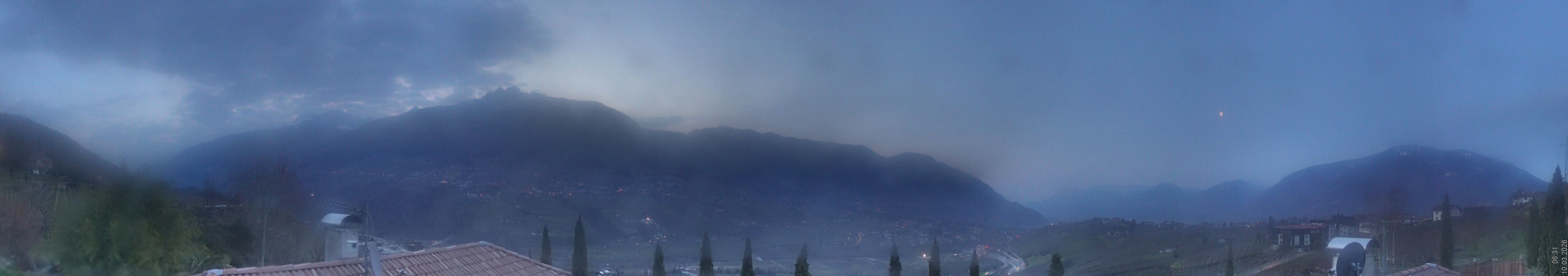 Archiv Foto Webcam Panorama Schenna