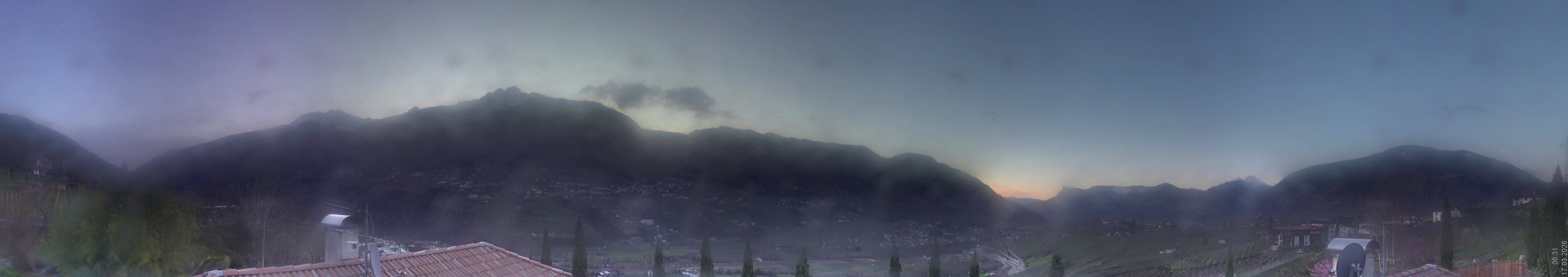 Archiv Foto Webcam Panorama Schenna