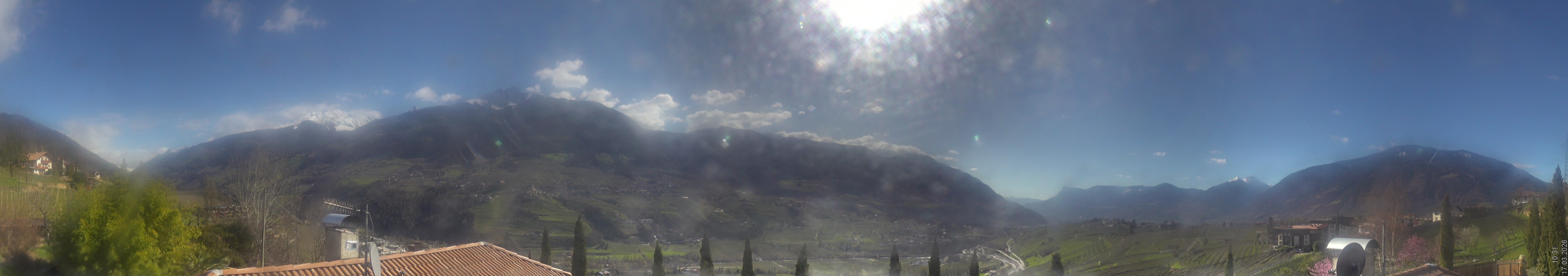 Archiv Foto Webcam Panorama Schenna