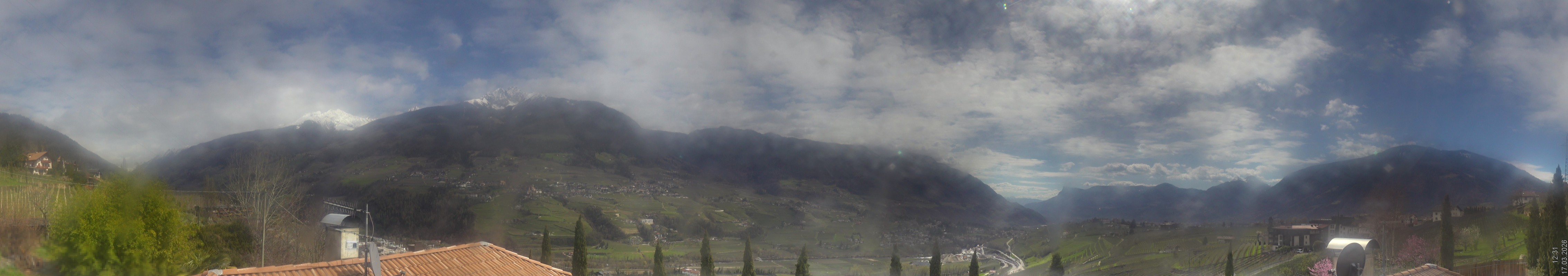 Archiv Foto Webcam Panorama Schenna