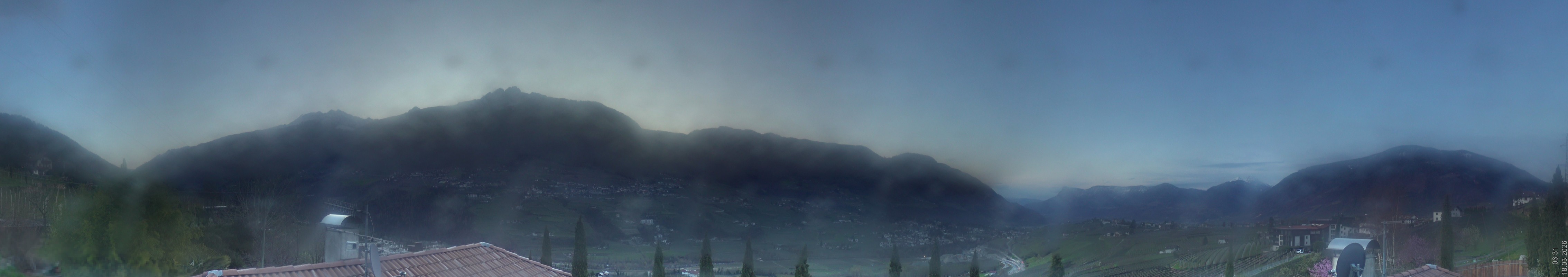 Archived image Webcam Schenna - South Tyrol