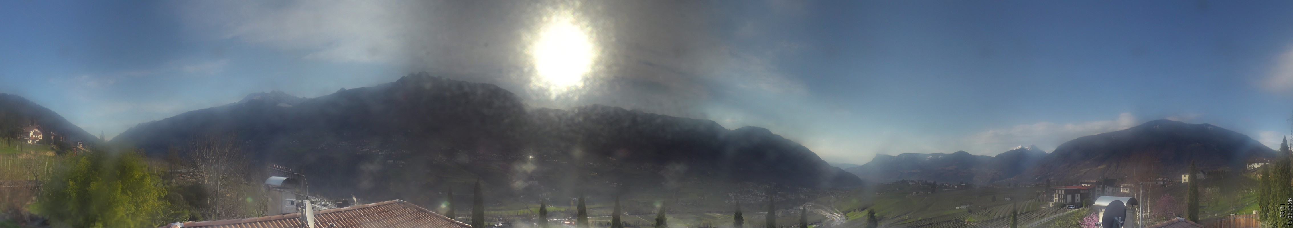 Archived image Webcam Schenna - South Tyrol
