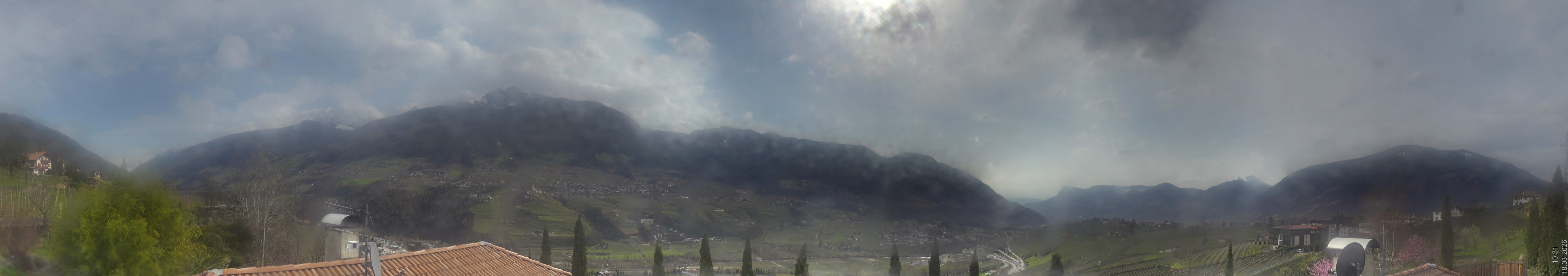 Archived image Webcam Schenna - South Tyrol