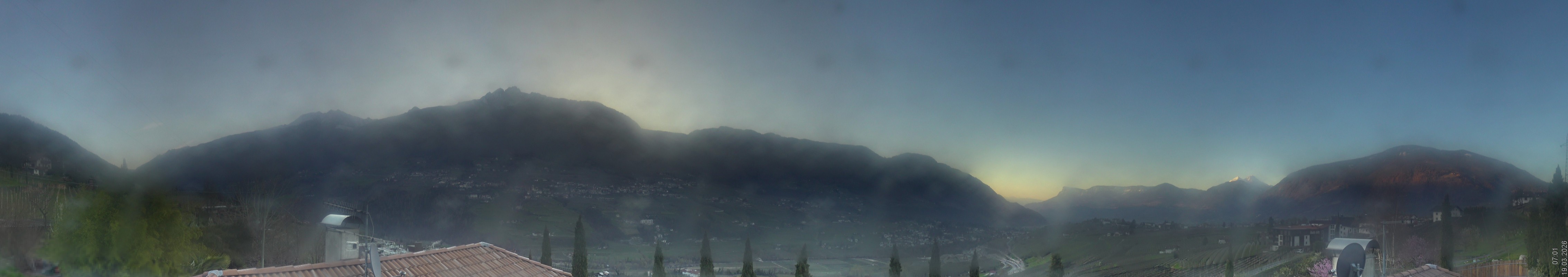 Archived image Webcam Schenna - South Tyrol