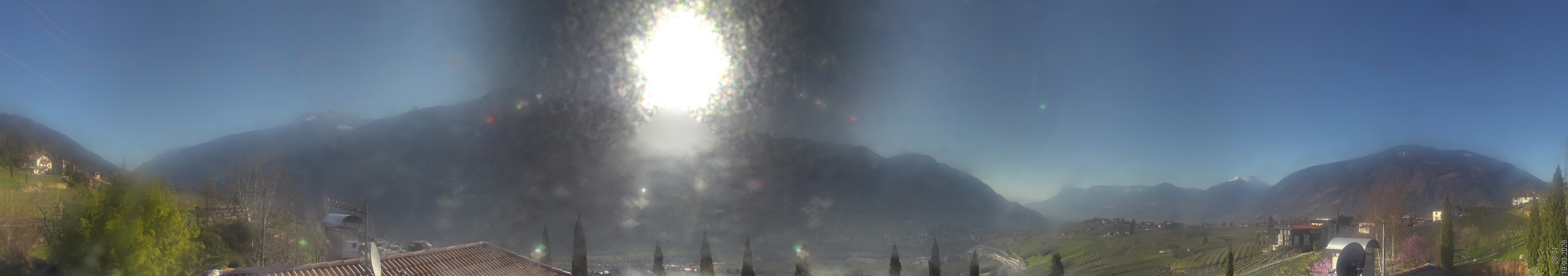 Archived image Webcam Schenna - South Tyrol