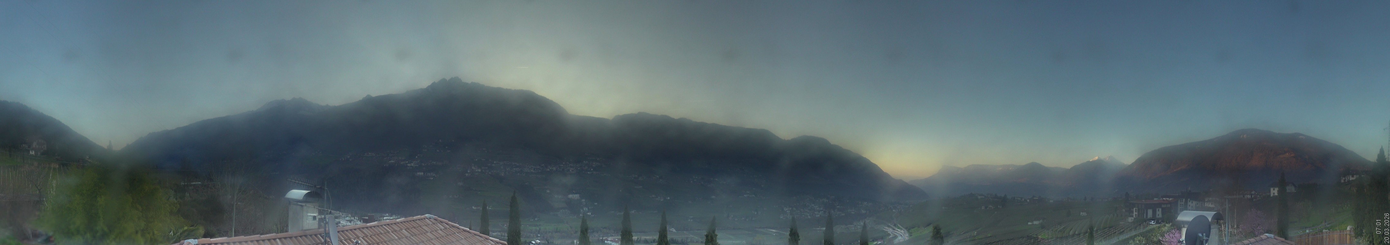 Archived image Webcam Schenna - South Tyrol