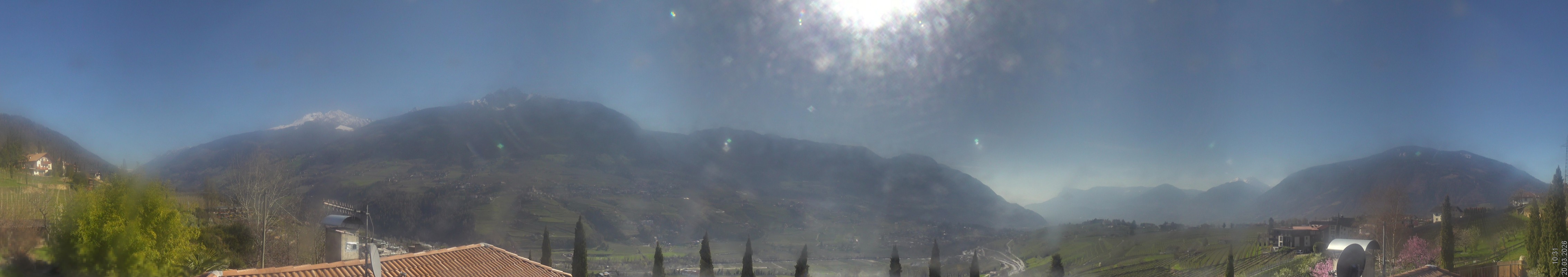 Archived image Webcam Schenna - South Tyrol