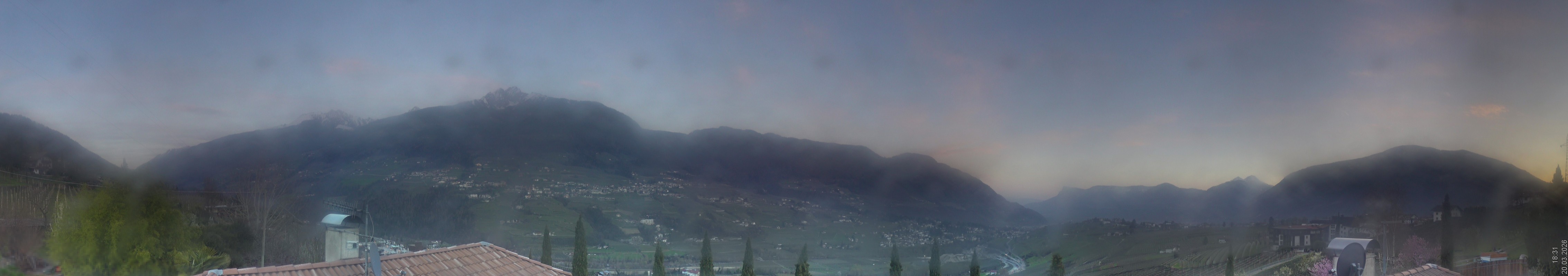 Archived image Webcam Schenna - South Tyrol