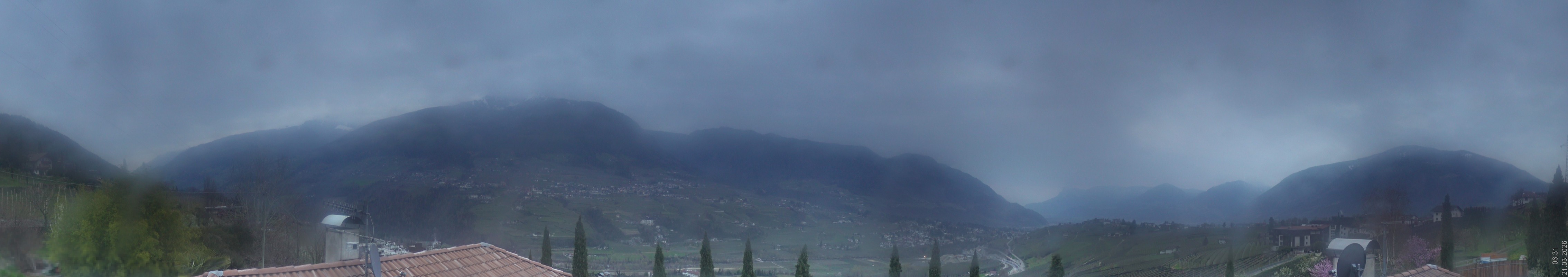 Archiv Foto Webcam Panorama Schenna