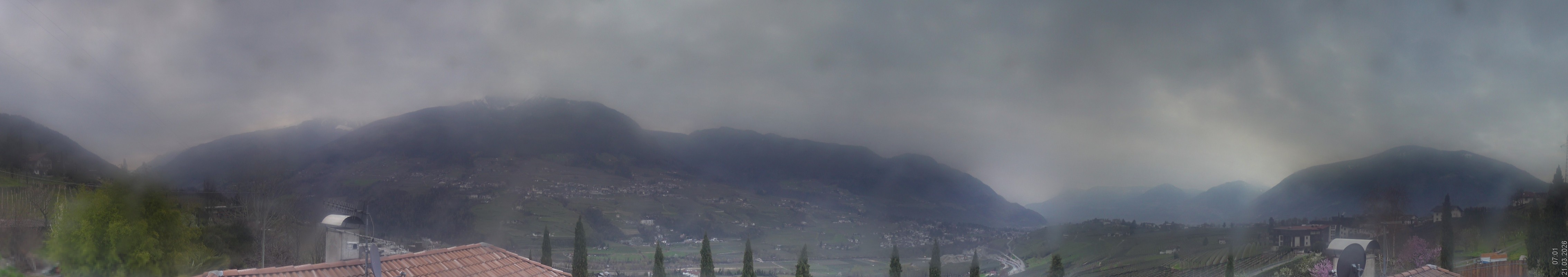 Archiv Foto Webcam Panorama Schenna