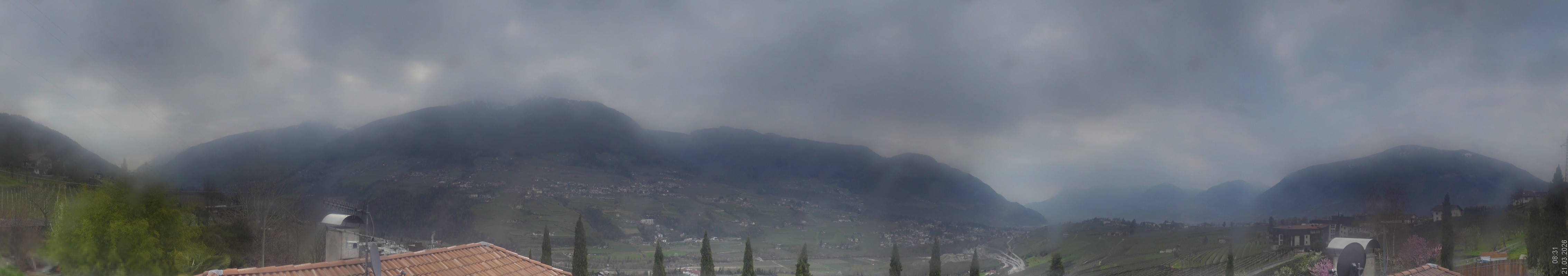 Archiv Foto Webcam Panorama Schenna