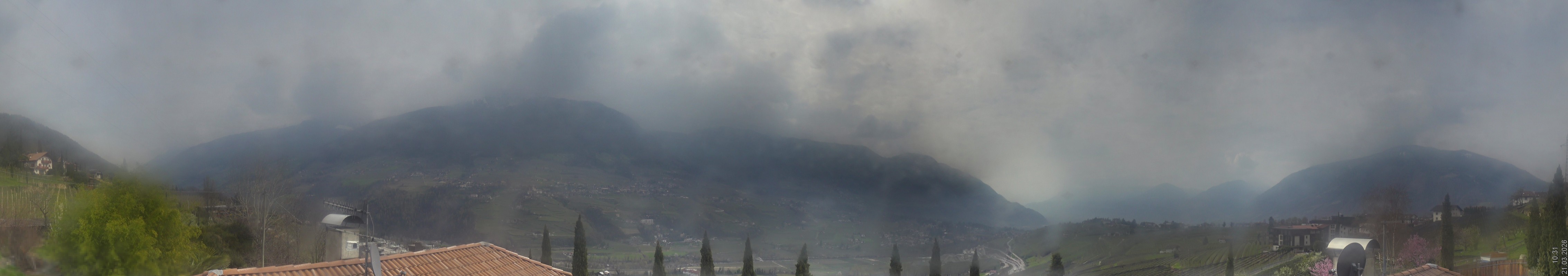 Archiv Foto Webcam Panorama Schenna