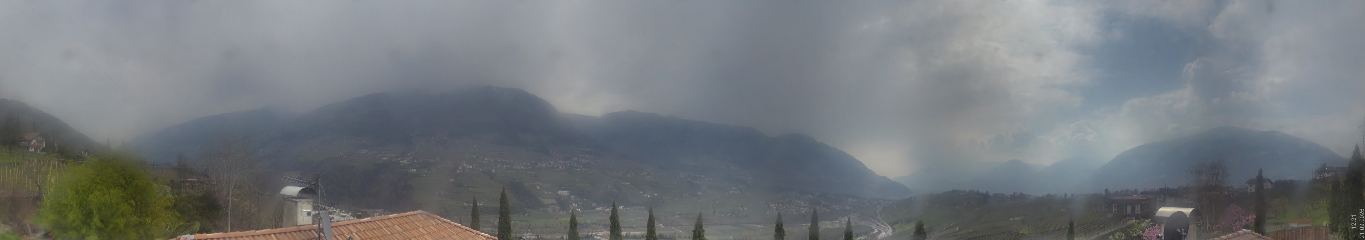 Archiv Foto Webcam Panorama Schenna