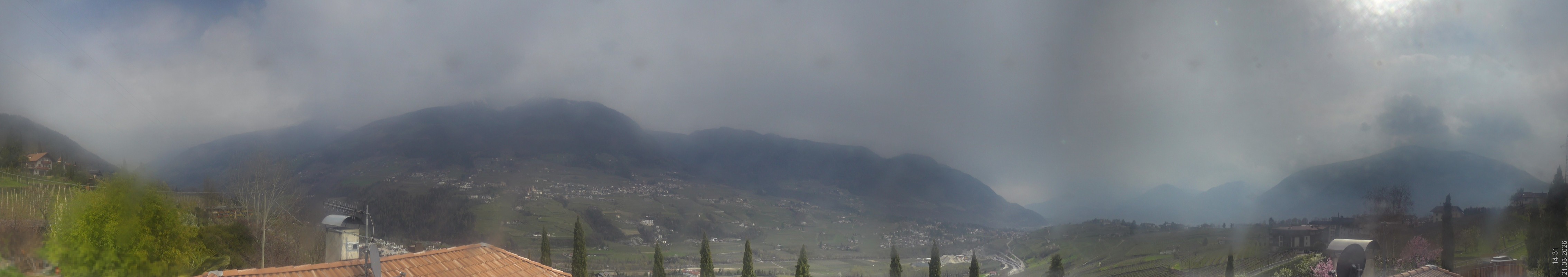 Archiv Foto Webcam Panorama Schenna