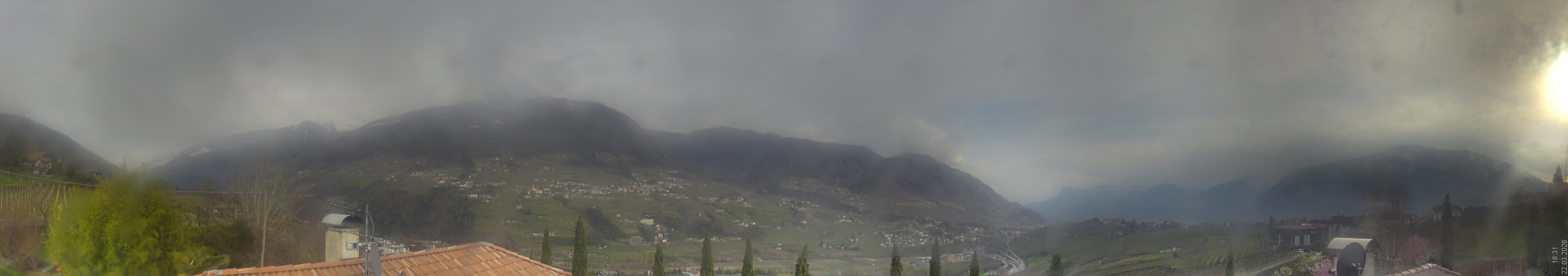 Archiv Foto Webcam Panorama Schenna