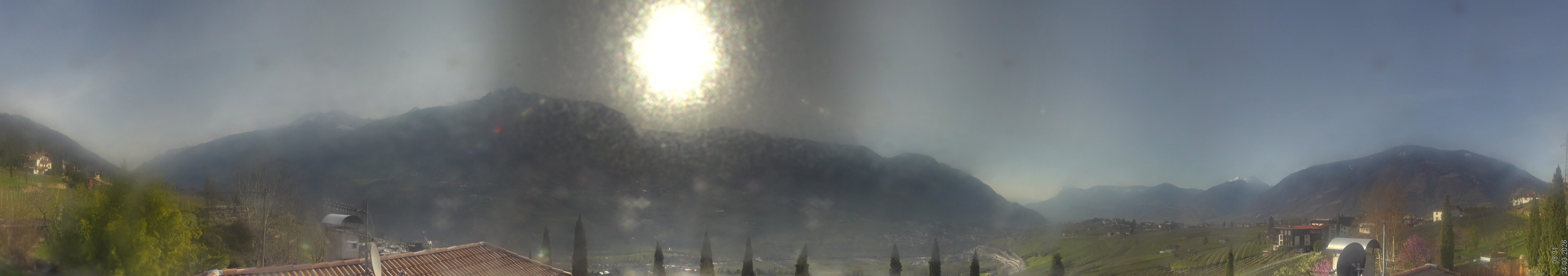 Archived image Webcam Schenna - South Tyrol