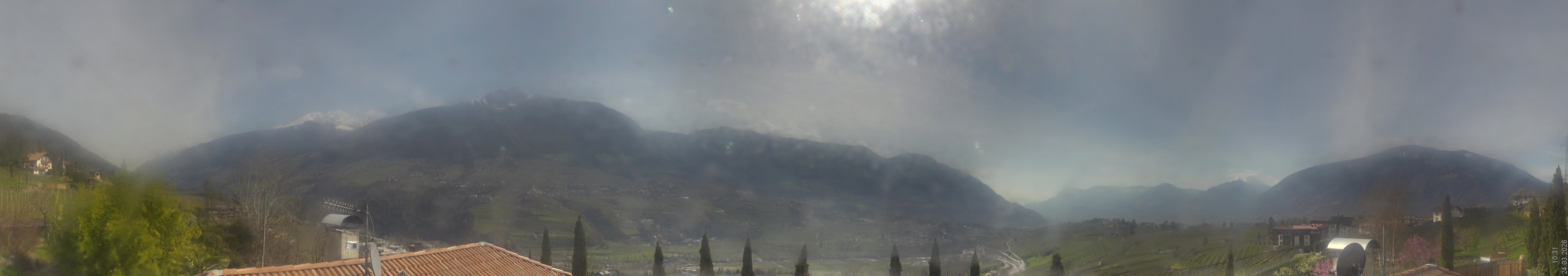 Archived image Webcam Schenna - South Tyrol