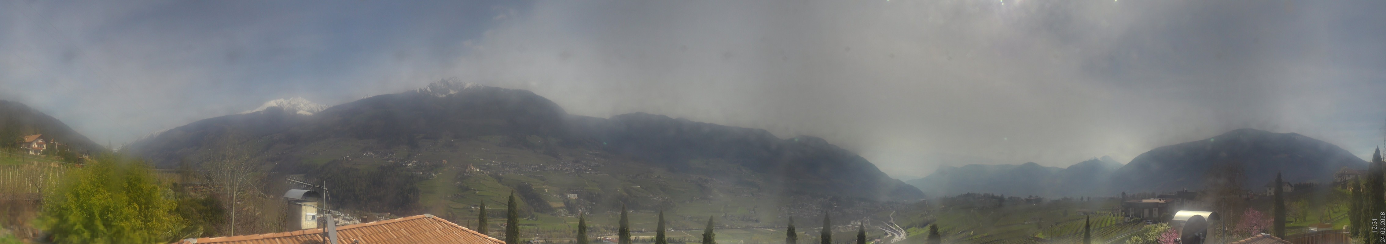 Archived image Webcam Schenna - South Tyrol