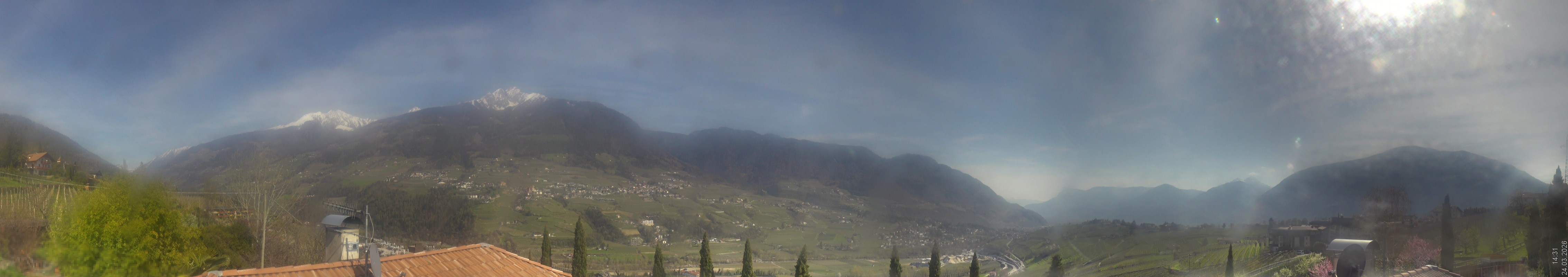 Archived image Webcam Schenna - South Tyrol