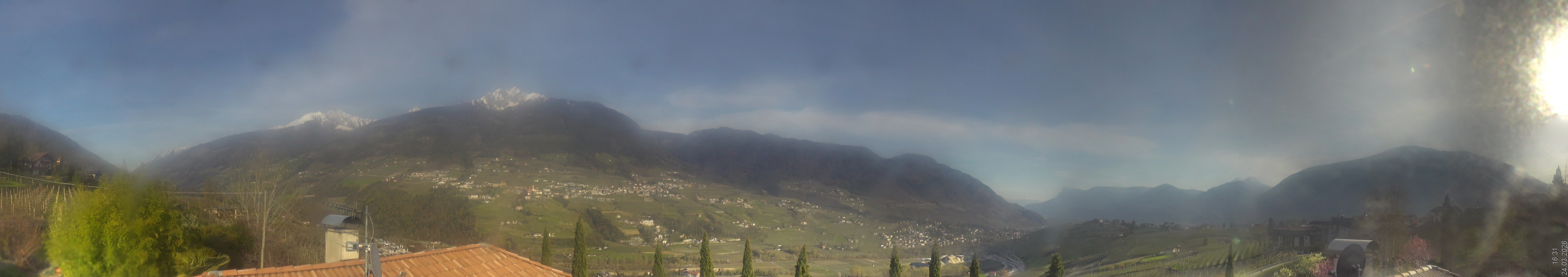 Archived image Webcam Schenna - South Tyrol