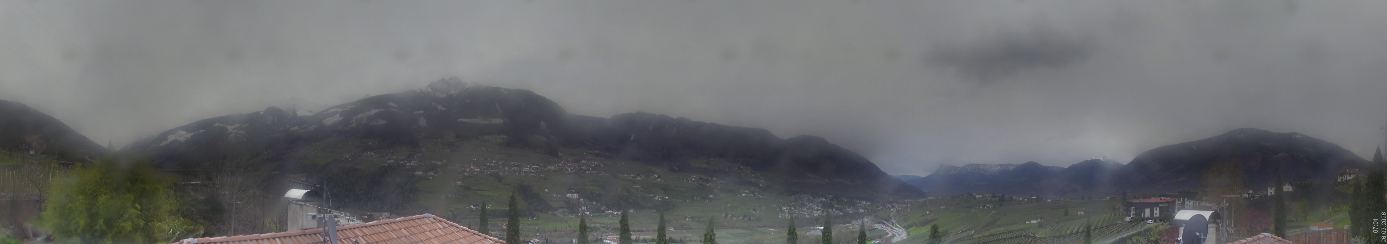 Archiv Foto Webcam Panorama Schenna