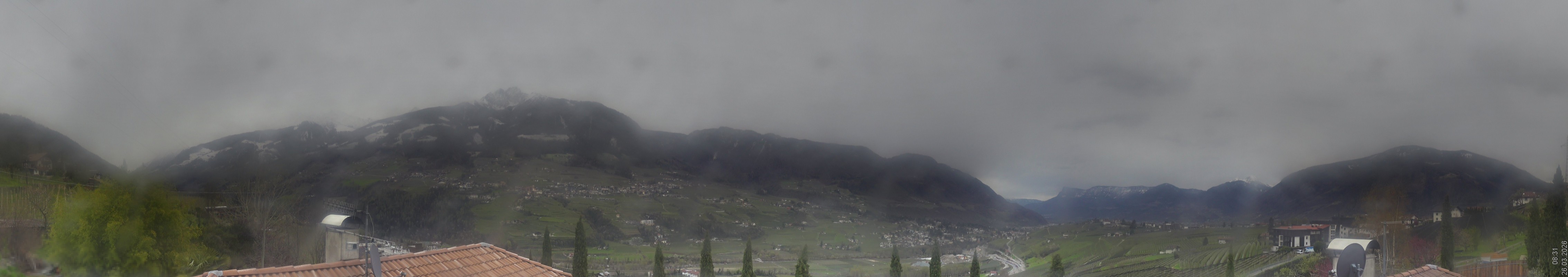 Archiv Foto Webcam Panorama Schenna