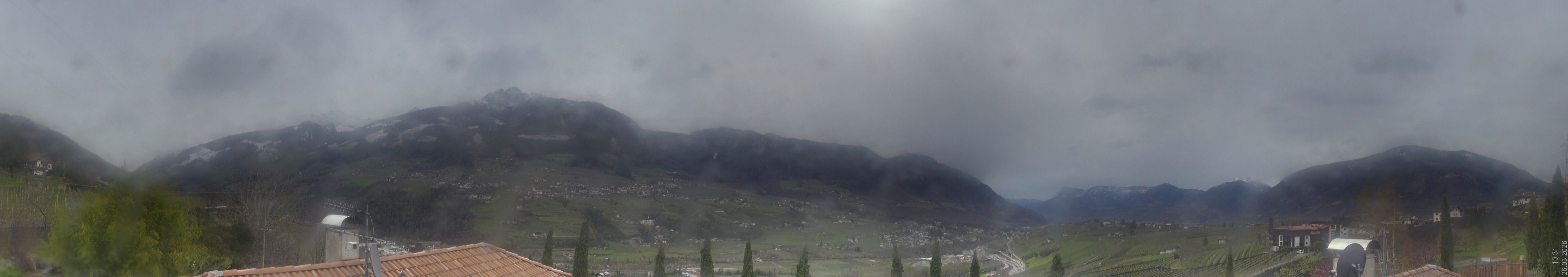 Archiv Foto Webcam Panorama Schenna