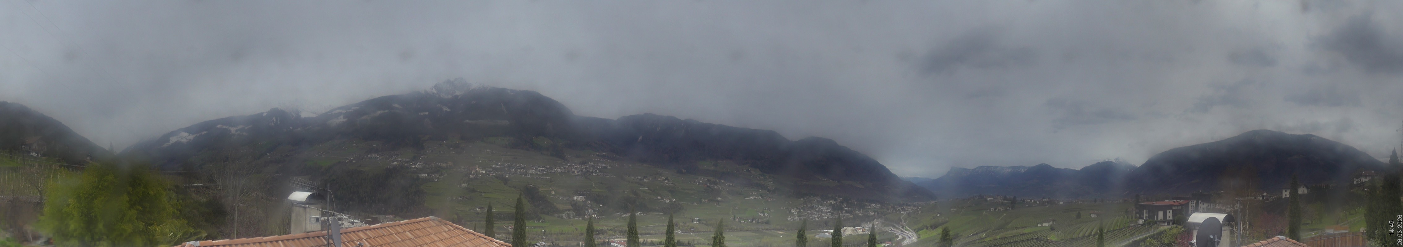 Archiv Foto Webcam Panorama Schenna