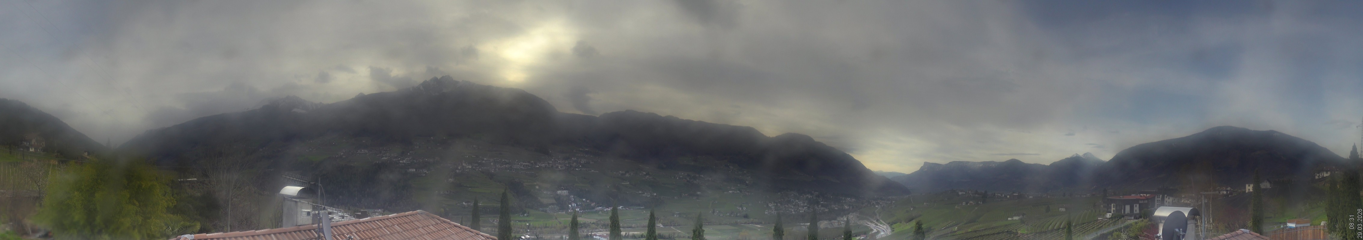 Archived image Webcam Schenna - South Tyrol