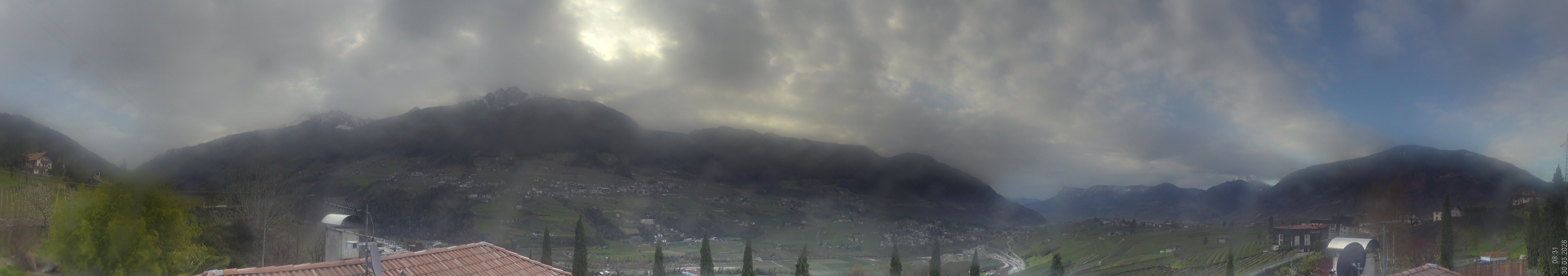 Archiv Foto Webcam Panorama Schenna