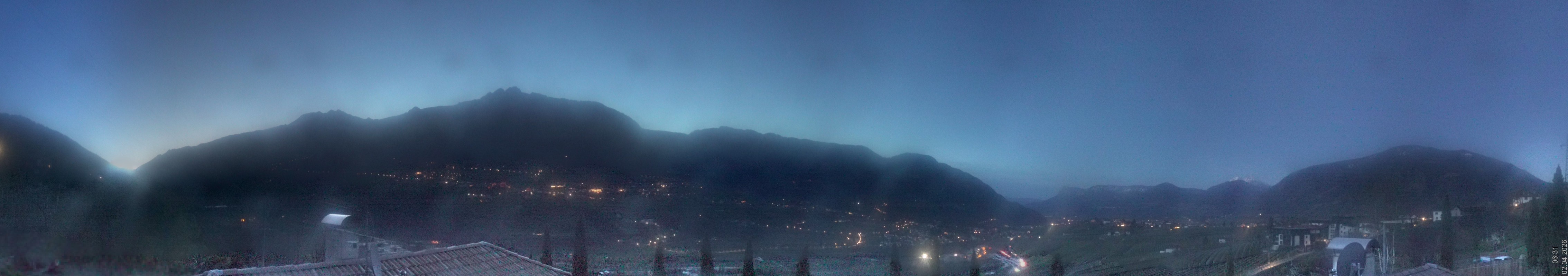 Archiv Foto Webcam Panorama Schenna