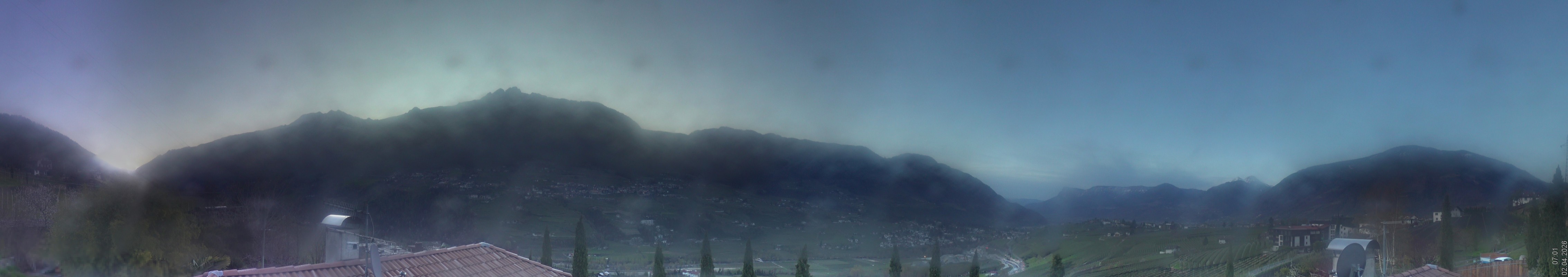 Archiv Foto Webcam Panorama Schenna