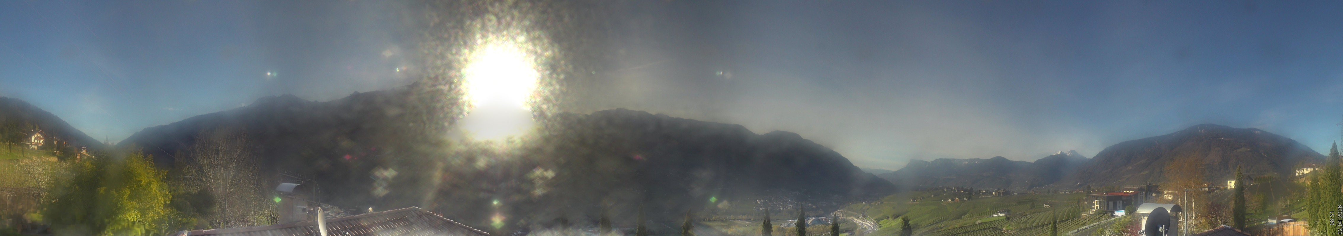 Archiv Foto Webcam Panorama Schenna