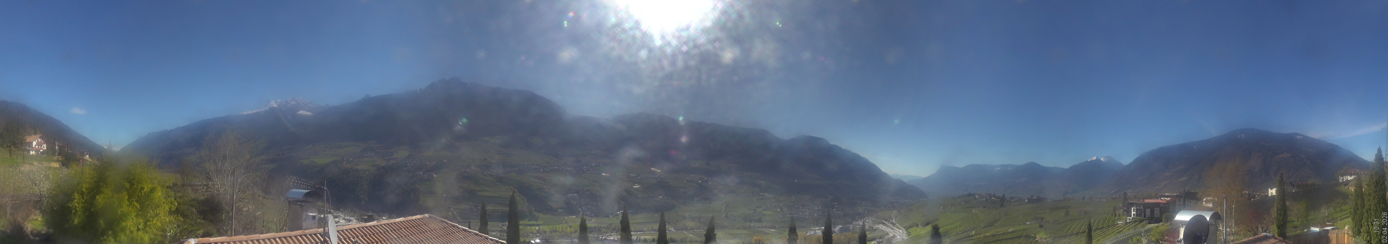 Archiv Foto Webcam Panorama Schenna