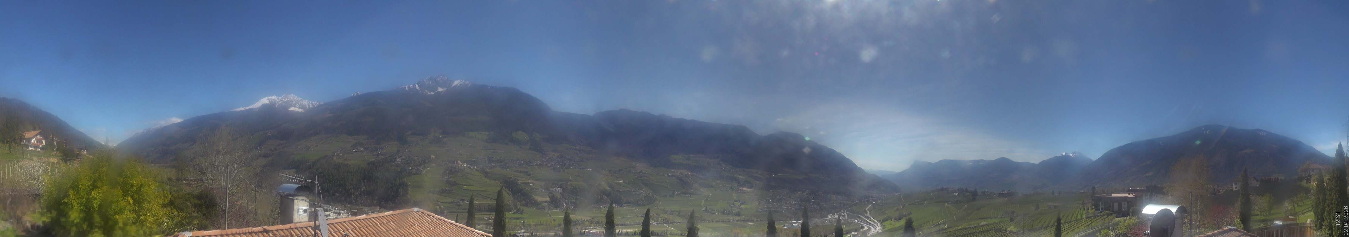 Archiv Foto Webcam Panorama Schenna