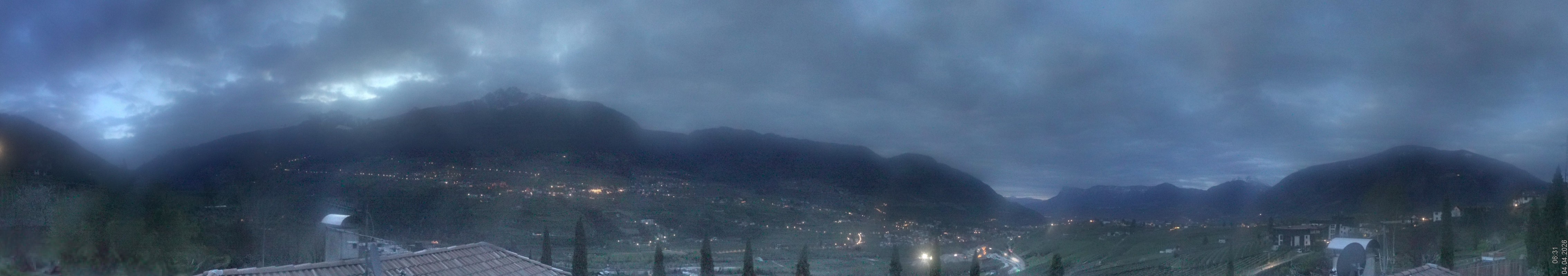 Archiv Foto Webcam Panorama Schenna