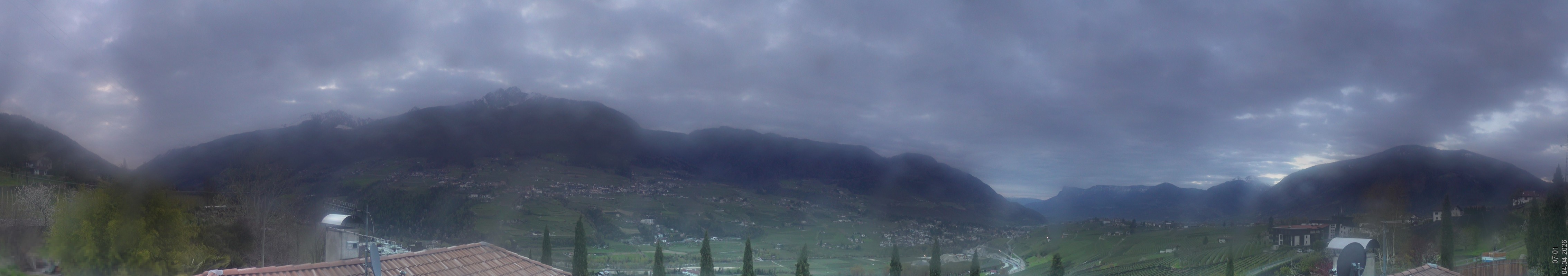 Archiv Foto Webcam Panorama Schenna